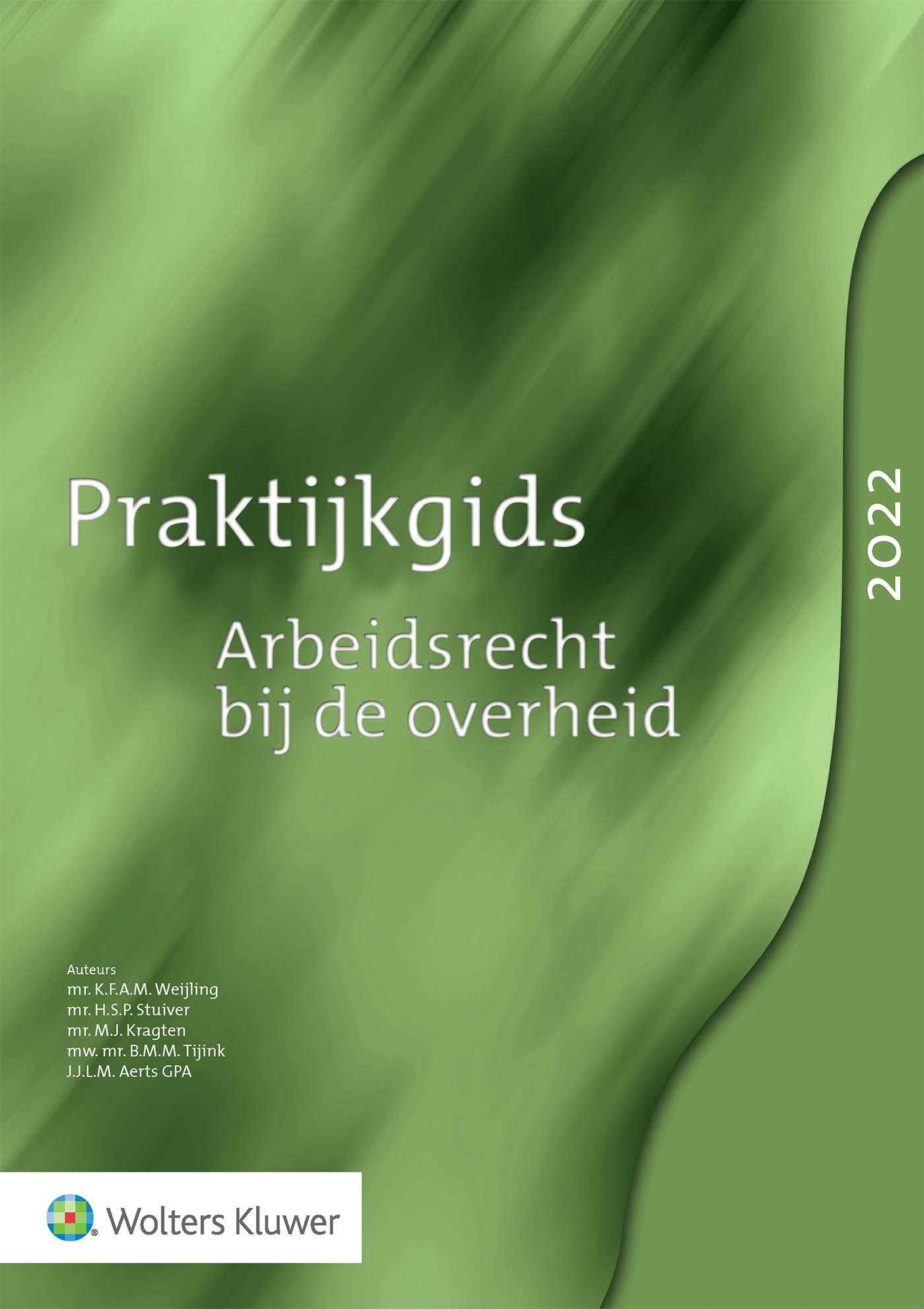Omslag van Praktijkgids Arbeidsrecht bij de overheid 2022
