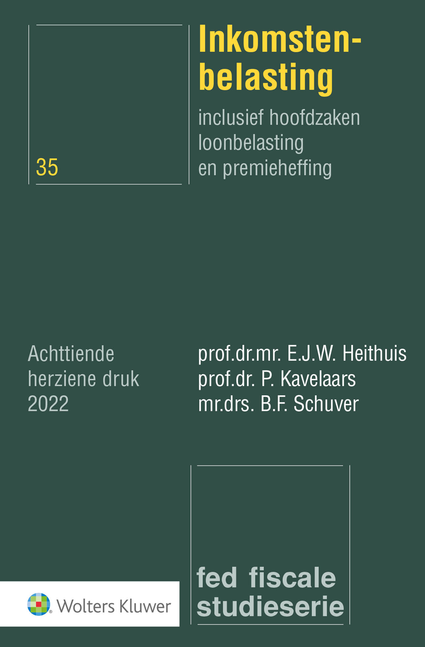 Omslag van Inkomstenbelasting