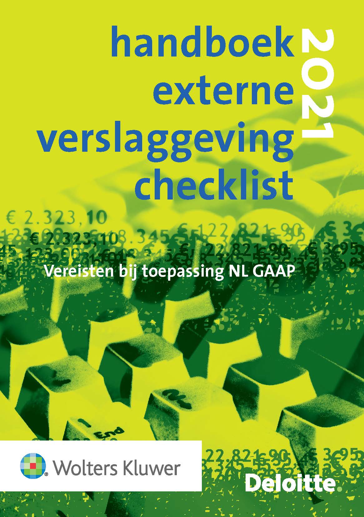 Omslag van Handboek externe verslaggeving checklist 2021