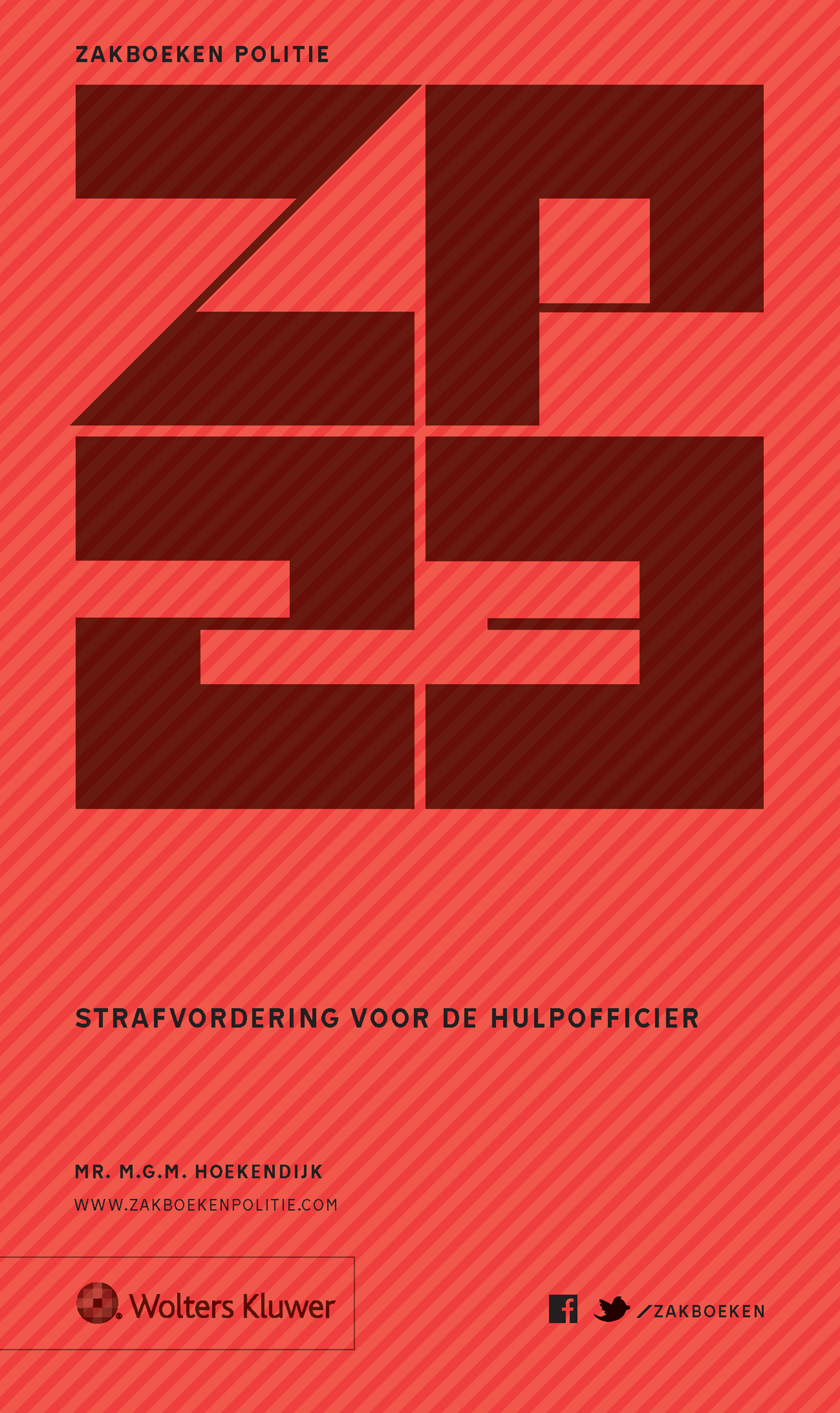 Omslag van Zakboek Strafvordering voor de Hulpofficier 2023