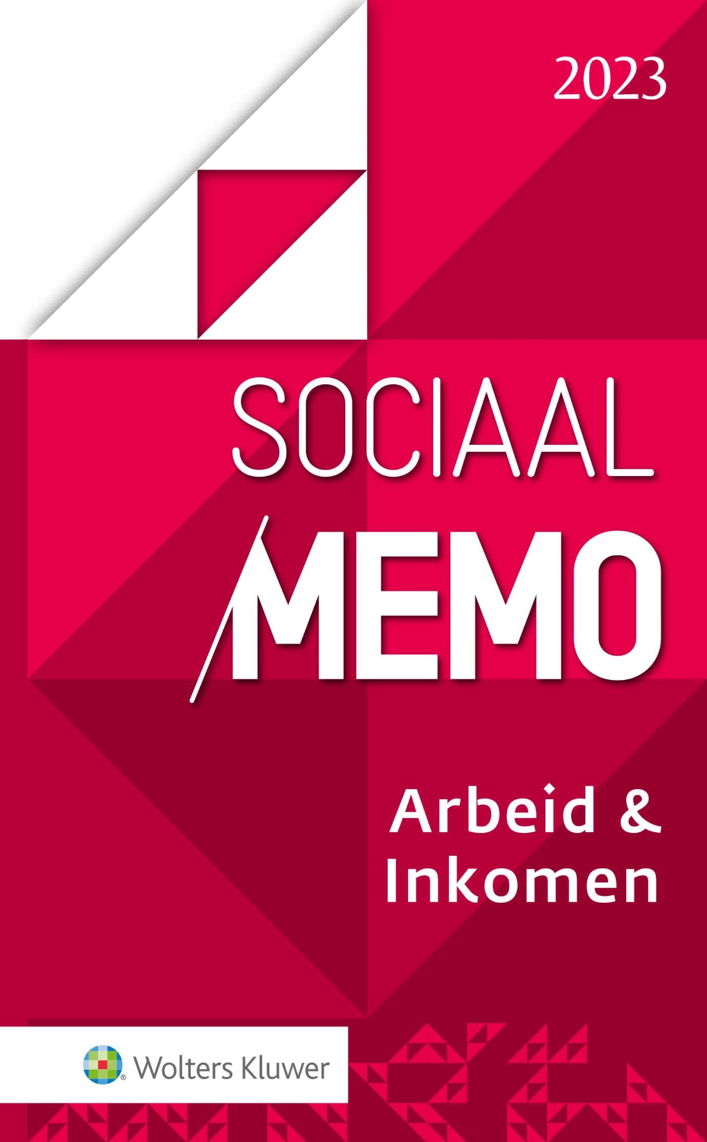 Omslag van Sociaal Memo arbeid & inkomen 2023