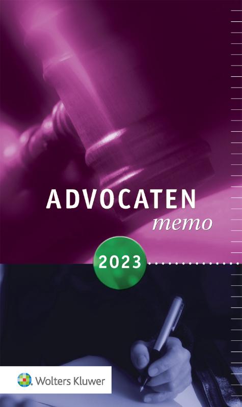 Omslag van Advocatenmemo 2023