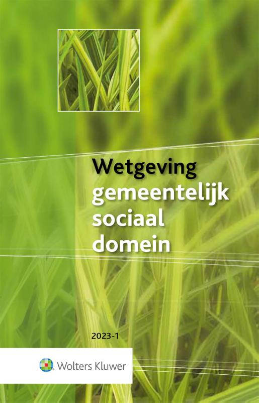 Omslag van Wetgeving gemeentelijk sociaal domein 2023-1