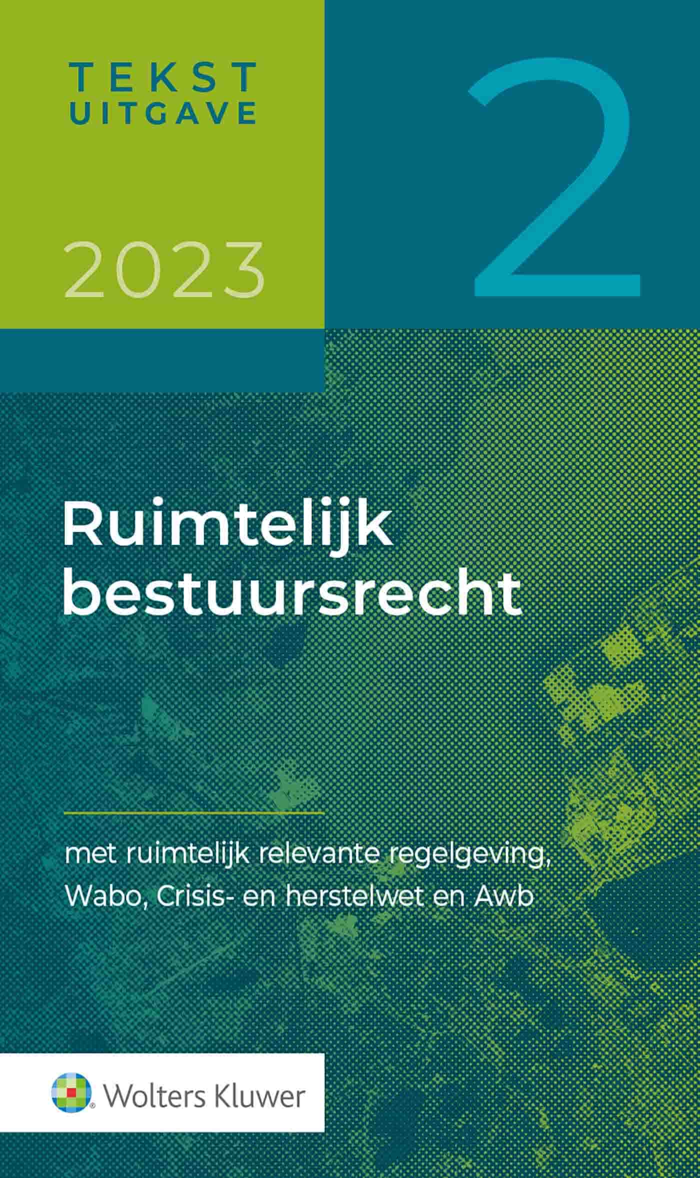 Omslag van Ruimtelijk bestuursrecht