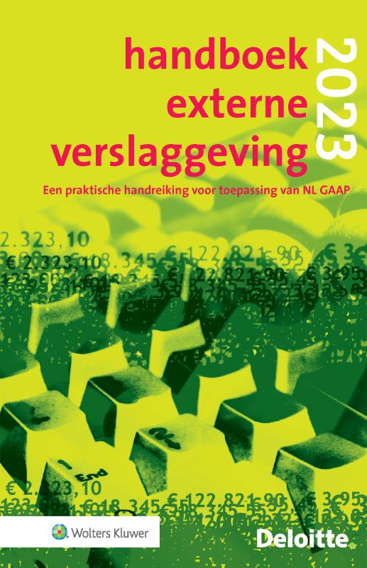 Omslag van Handboek Externe Verslaggeving 2023