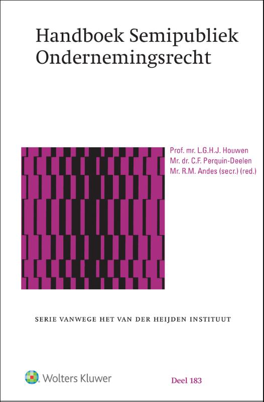 Omslag van Handboek Semipubliek Ondernemingsrecht