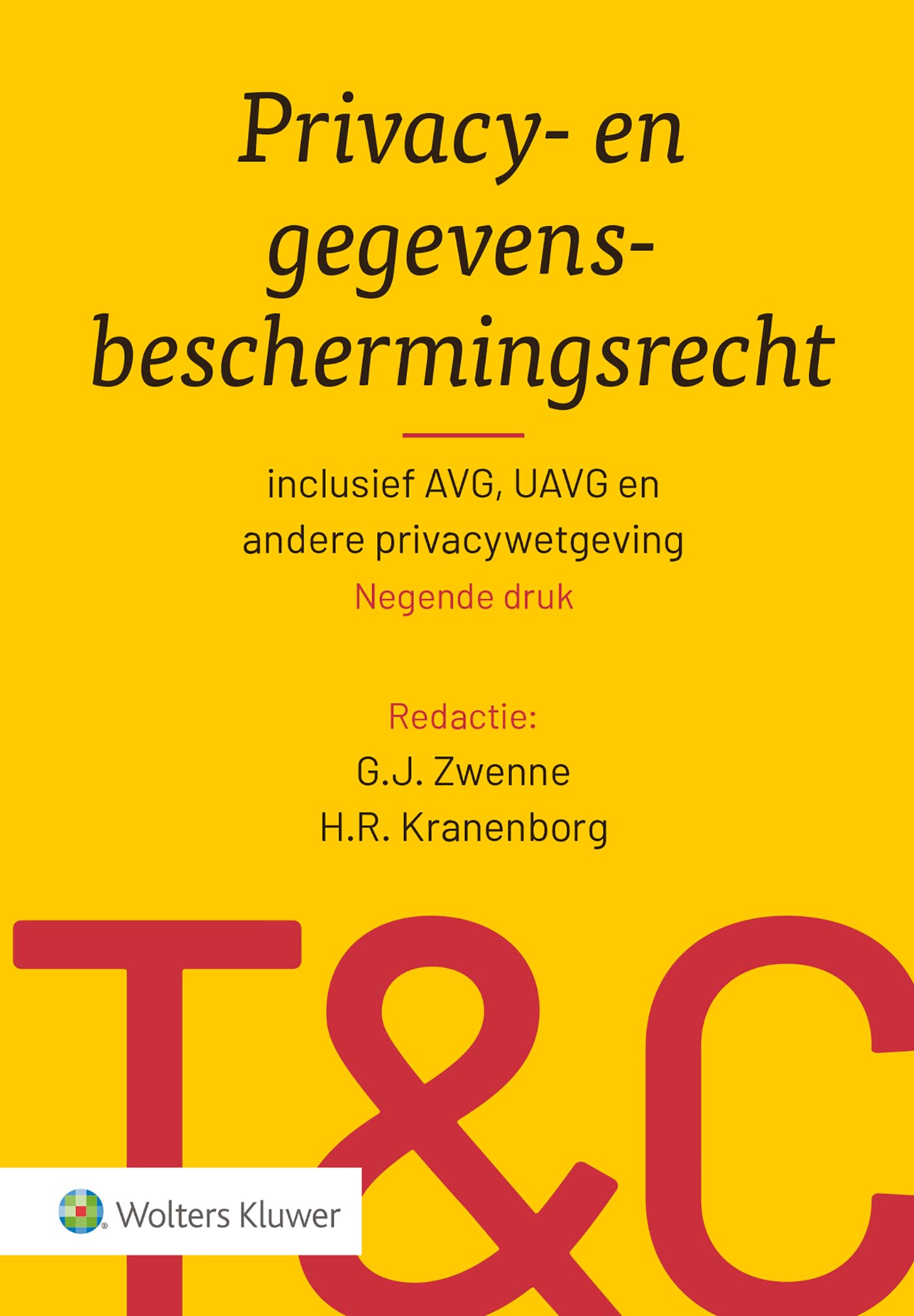 Omslag van Privacy- en gegevensbeschermingsrecht