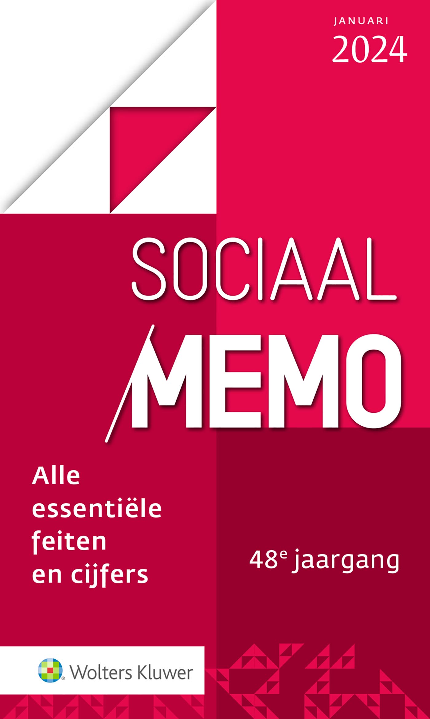 Omslag van Sociaal Memo januari 2024