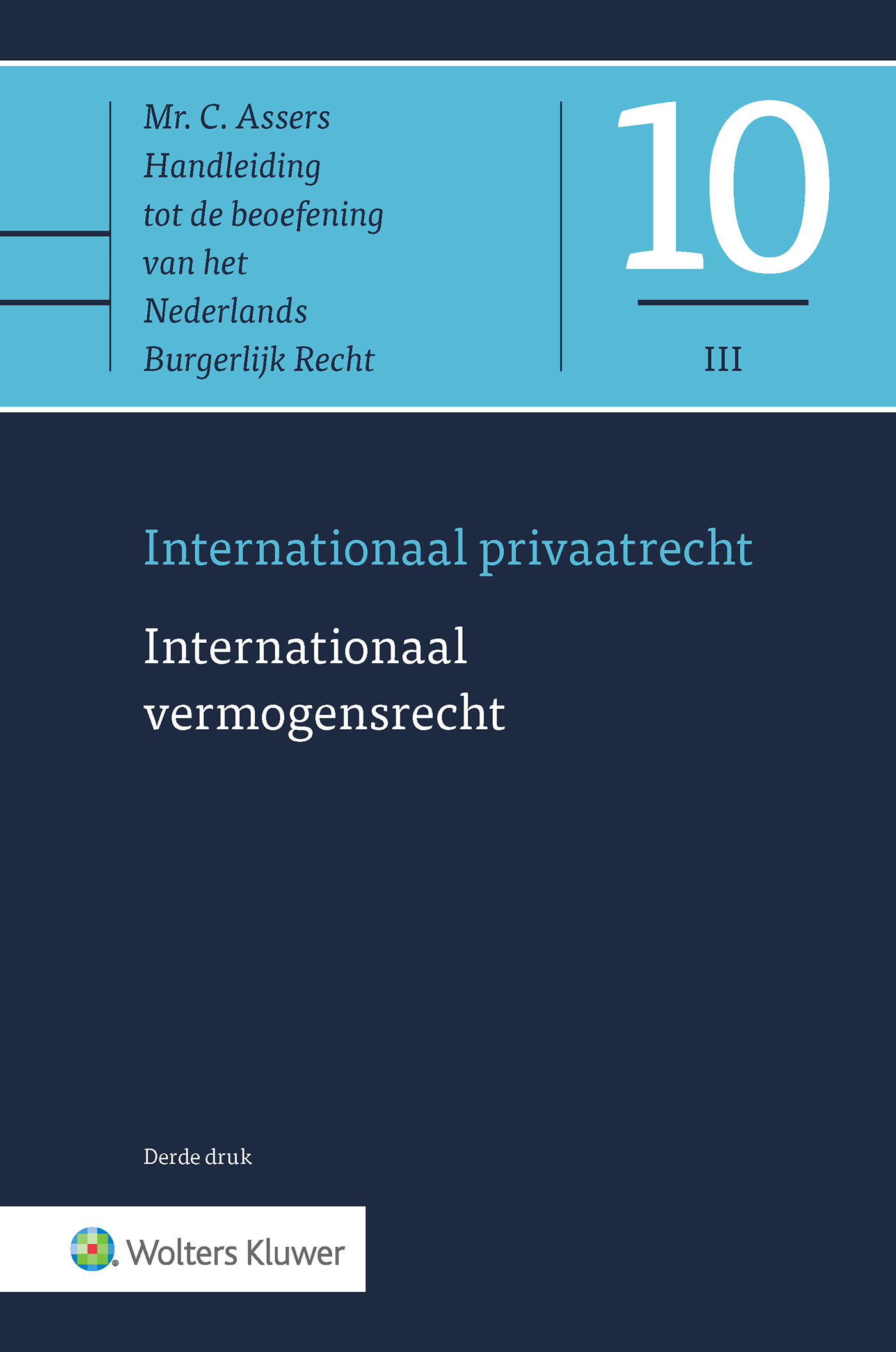 Omslag van Internationaal vermogensrecht