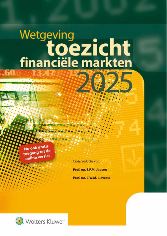 Omslag van Wetgeving toezicht financiële markten 2025