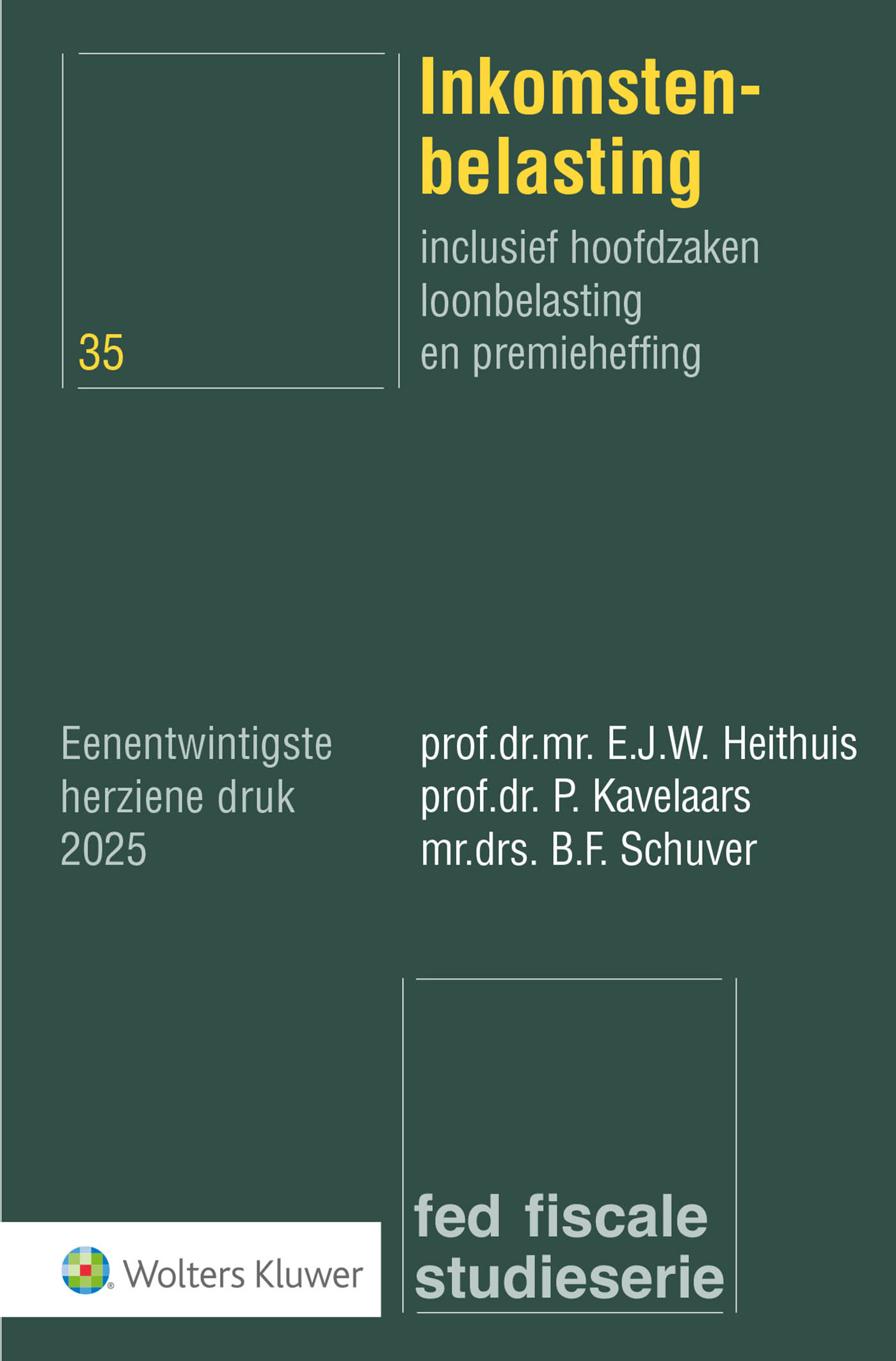 Omslag van Inkomstenbelasting