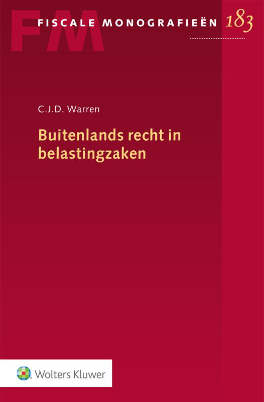 Omslag van Buitenlands recht in belastingzaken