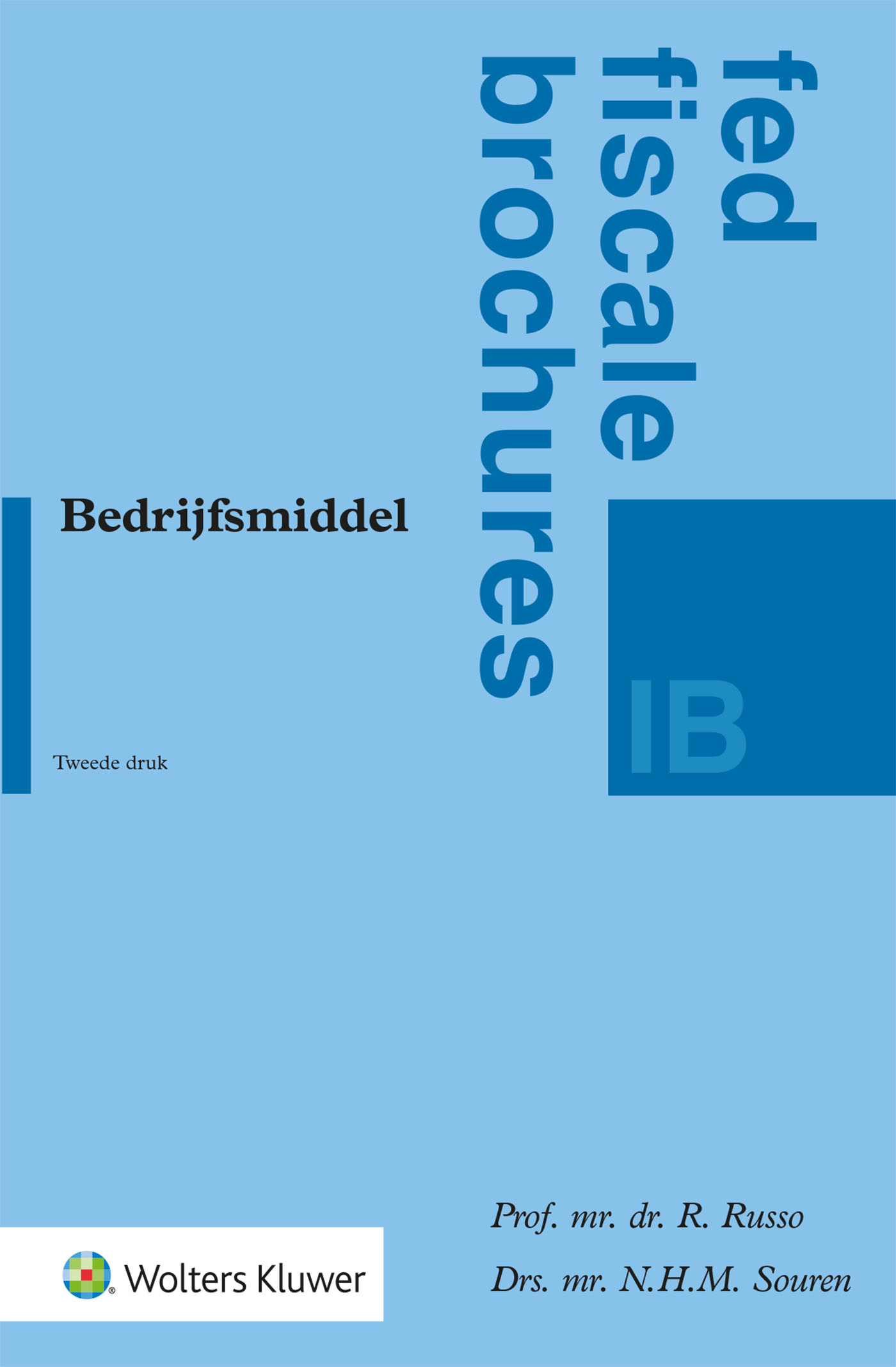 Omslag van Bedrijfsmiddel