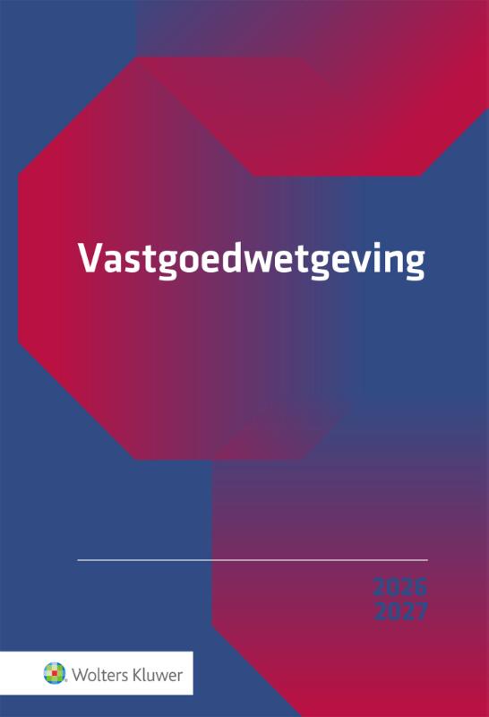 Omslag van Vastgoedwetgeving 2026-2027