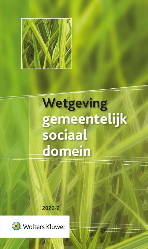 Omslag van Wetgeving gemeentelijk sociaal domein 2026-2