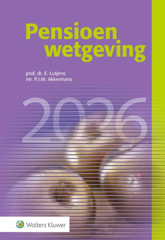 Omslag van Pensioenwetgeving 2026