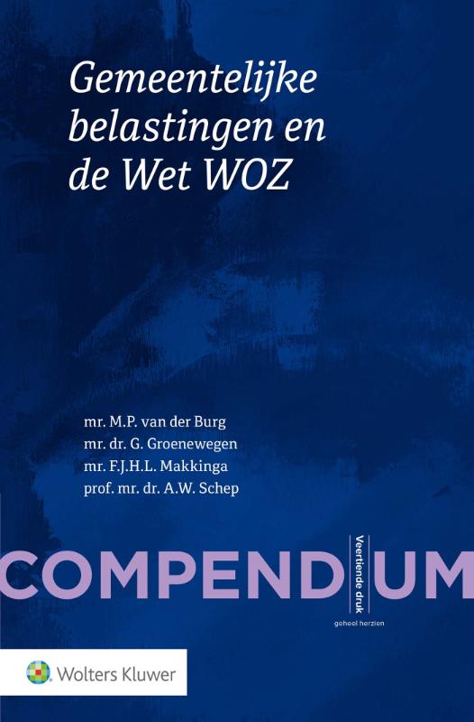 Omslag van Compendium Gemeentelijke belastingen en de Wet WOZ