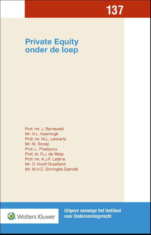 Omslag van Private Equity onder de loep
