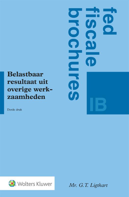 Omslag van Belastbaar resultaat uit overige werkzaamheden
