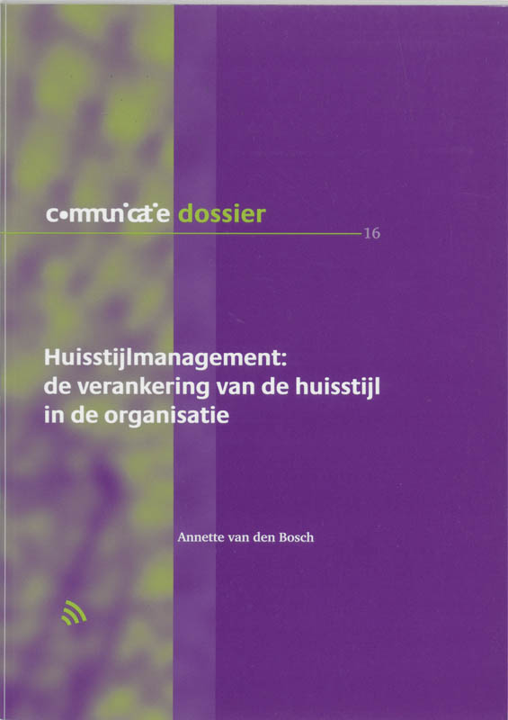 Omslag van Huisstijlmanagement