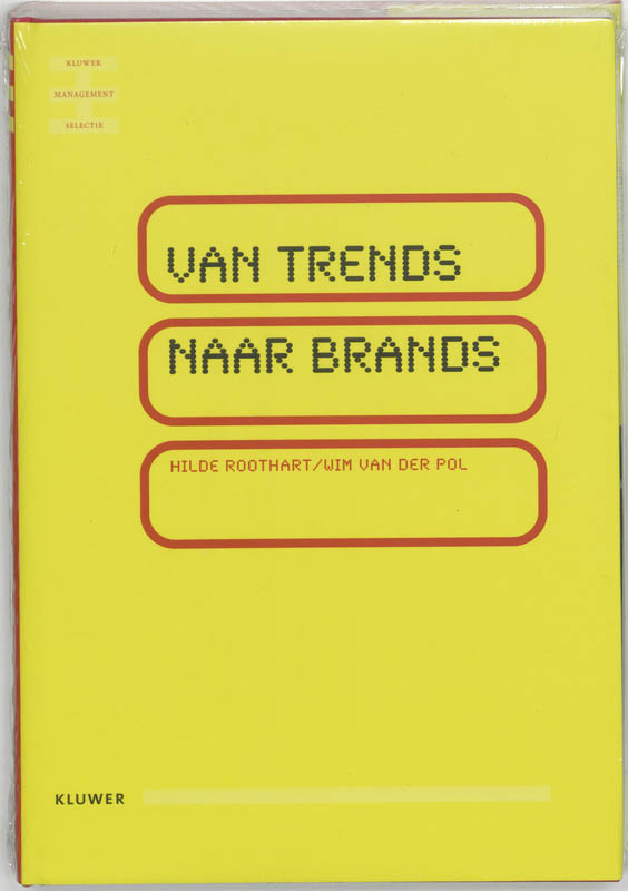 Omslag van Van trends naar brands
