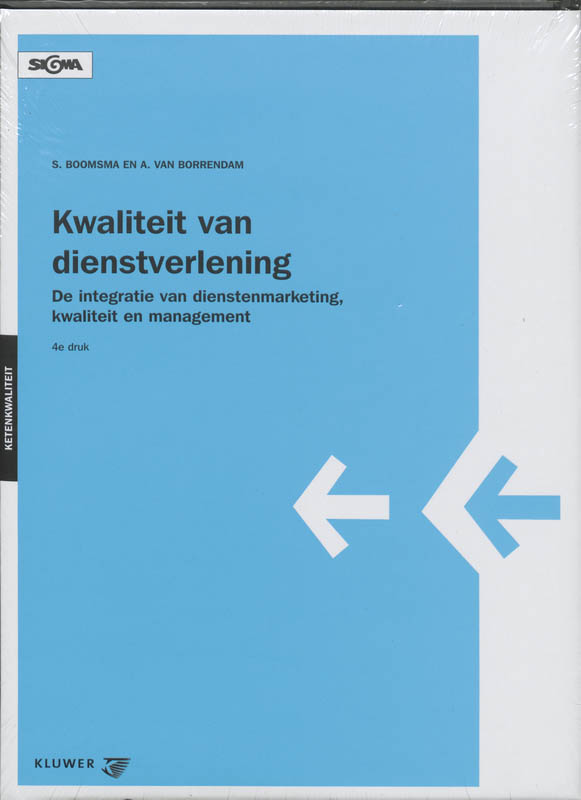 Omslag van Kwaliteit van dienstverlening