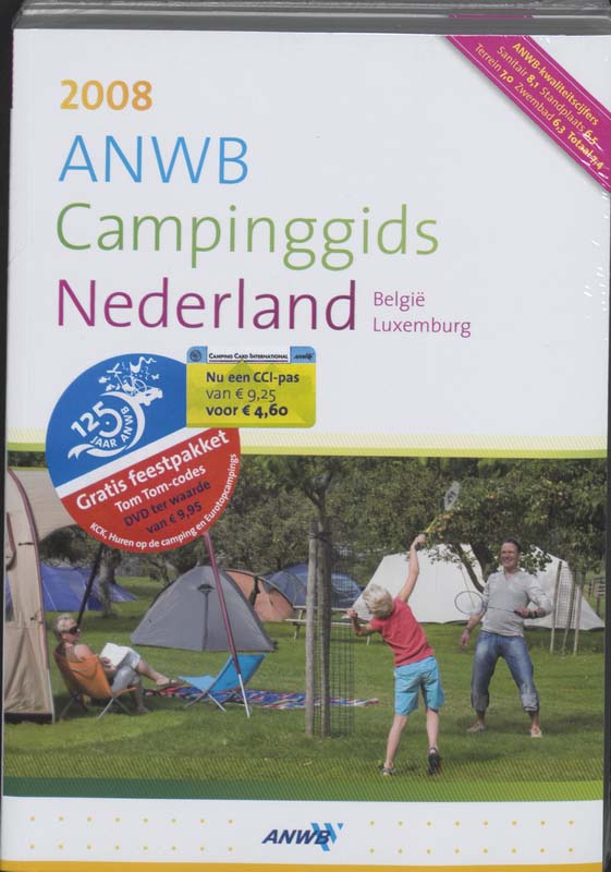 Omslag van Nederland, België en Luxemburg 2008