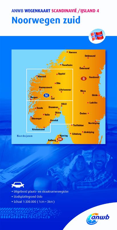 Omslag van Scandinavië/IJsland 4 Noorwegen zuid
