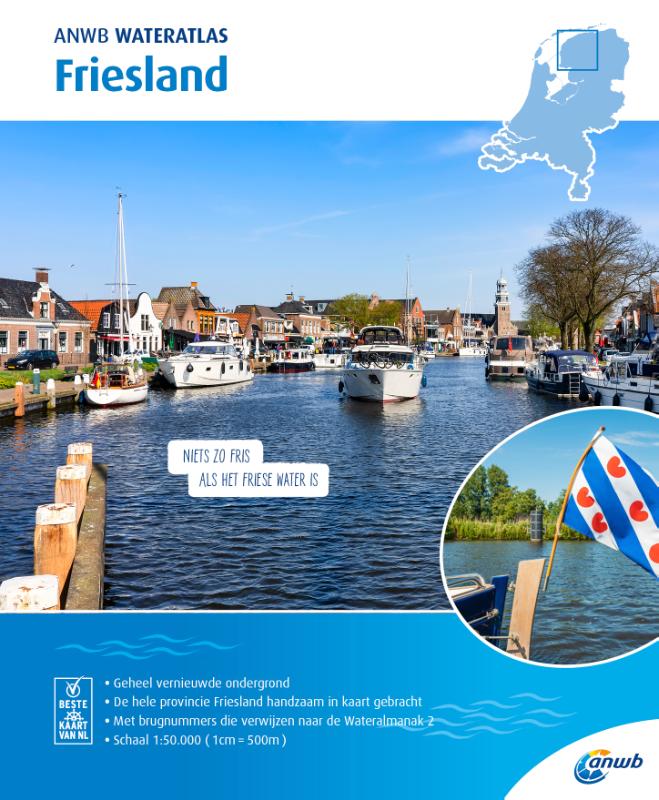 Omslag van Wateratlas Friesland