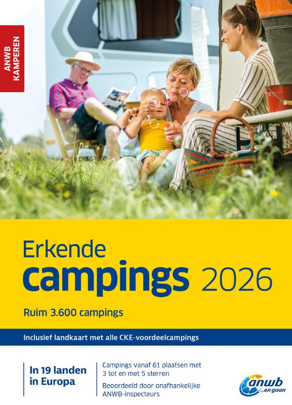 Omslag van Erkende Campings 2026