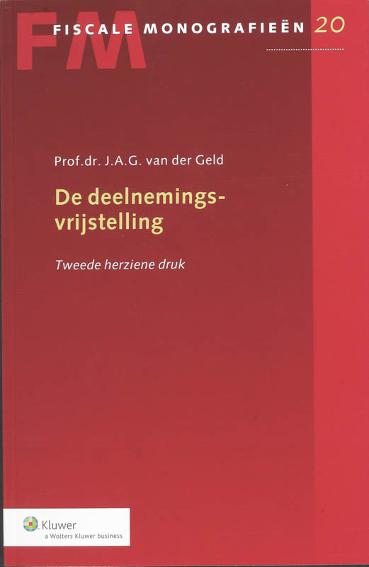 Omslag van De herziene deelnemingsvrijstelling