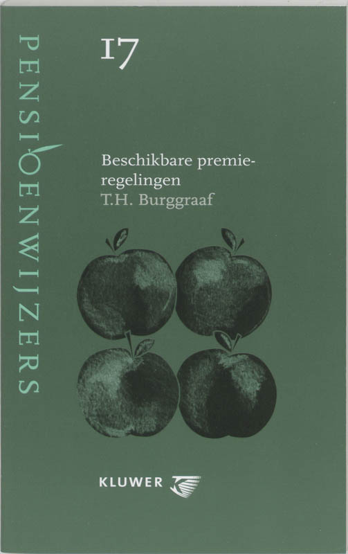 Omslag van Beschikbare premieregelingen