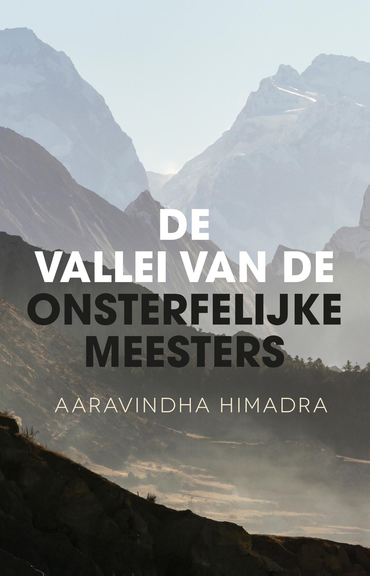 Omslag van De vallei van de onsterfelijke meesters