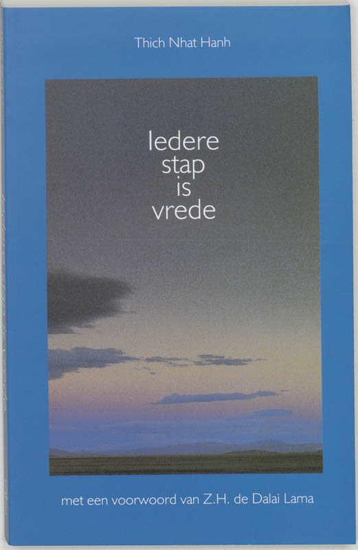 Omslag van Iedere stap is vrede