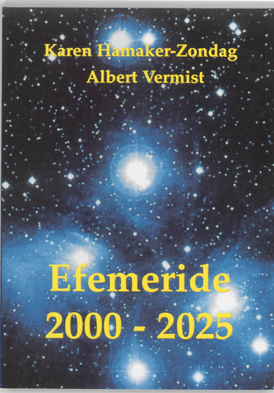 Omslag van Efemeride 2000-2025
