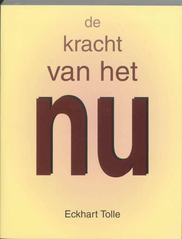 Omslag van De kracht van het Nu