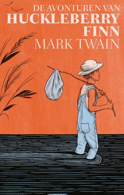 Omslag van De avonturen van Huckleberry Finn