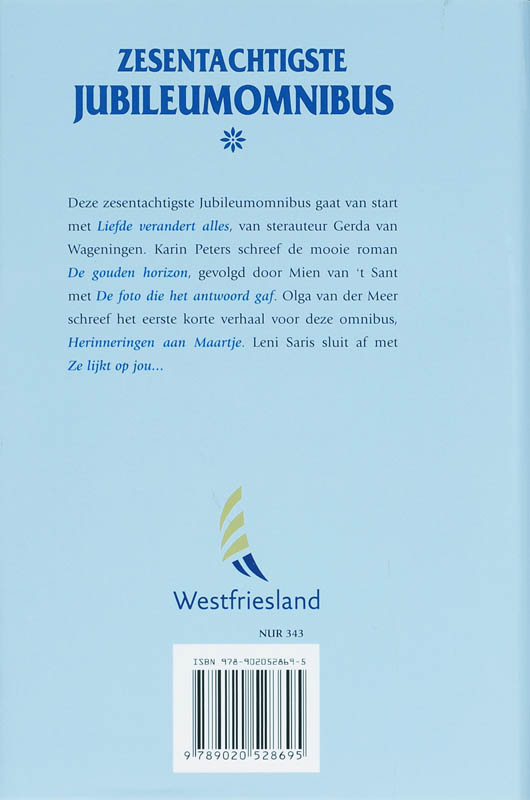 Omslag van Zesentachtigste Jubileumomnibus