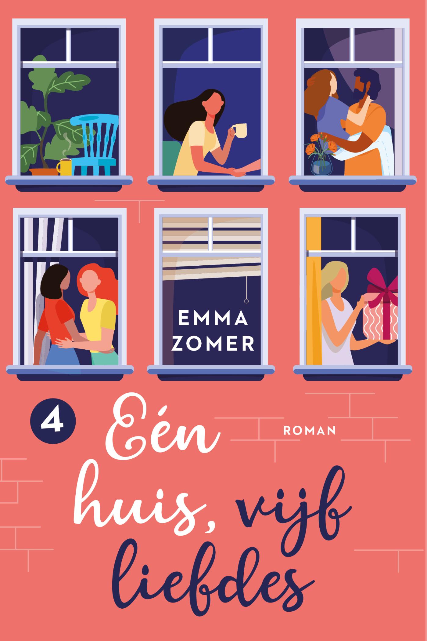 Omslag van Eén huis, vijf liefdes