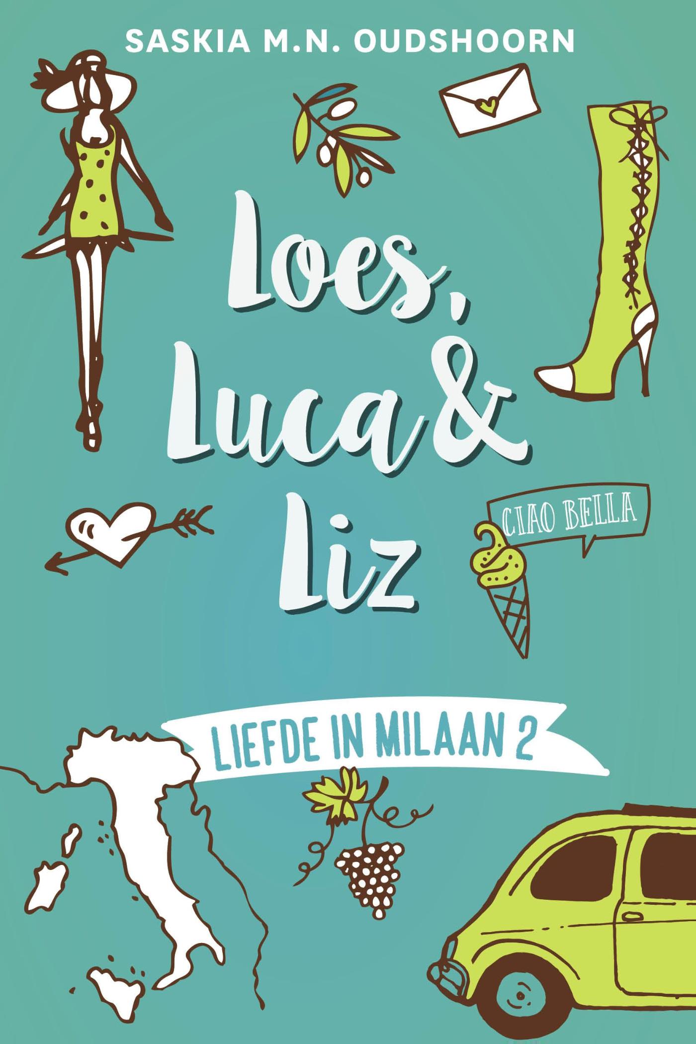 Omslag van Loes, Luca & Liz