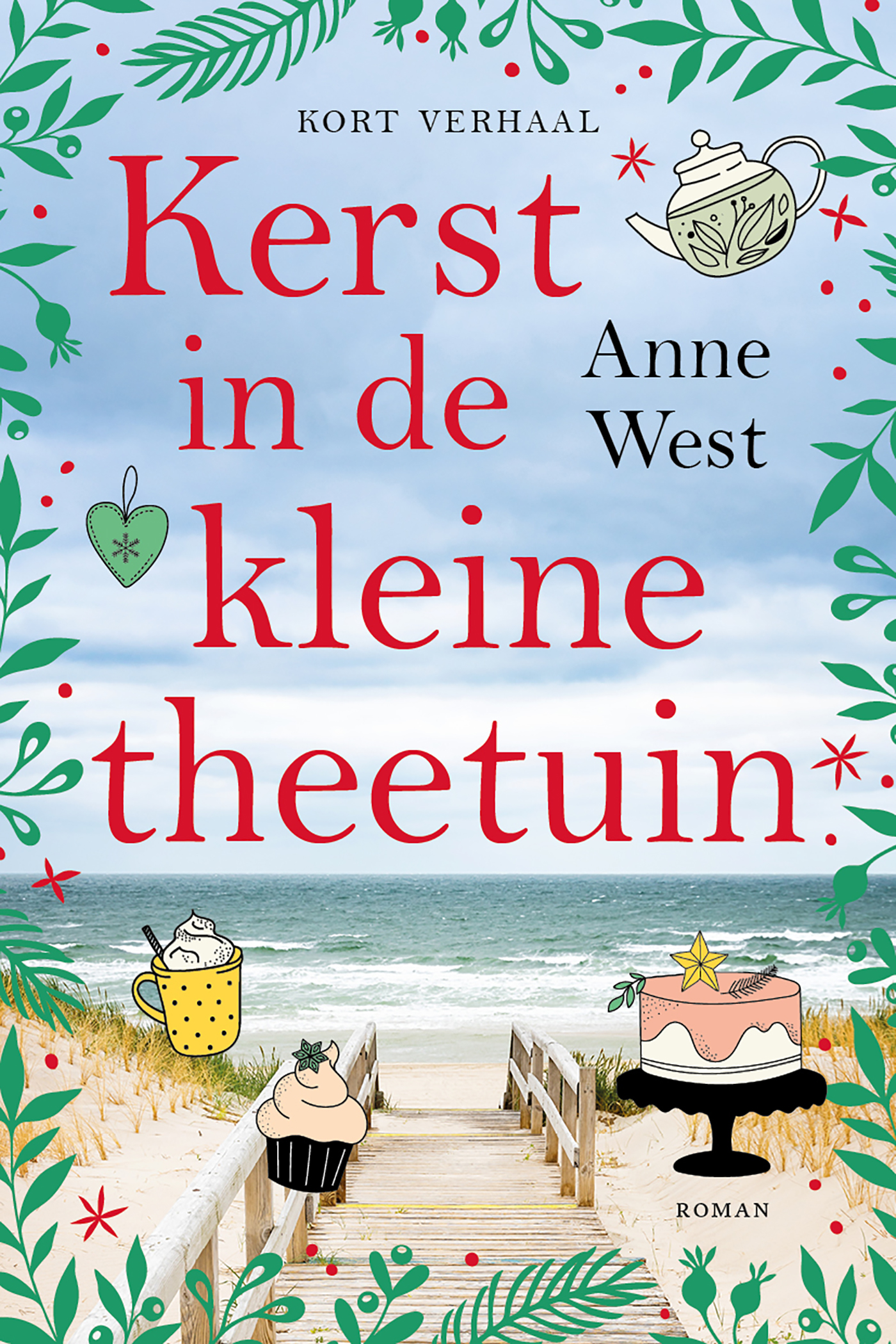 Omslag van Kerst in de kleine theetuin - kort verhaal