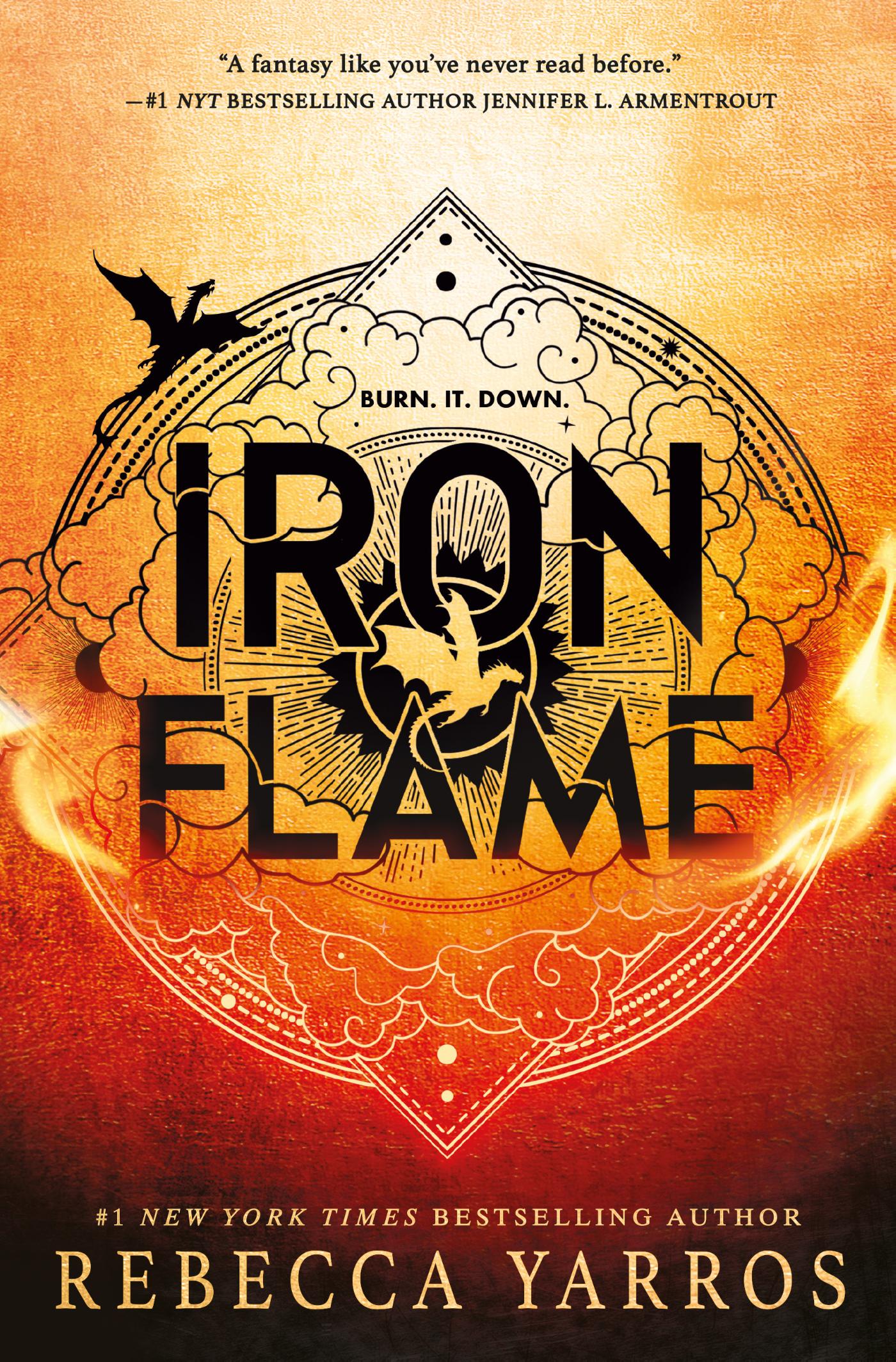 Omslag van Iron Flame (Engelstalige editie)