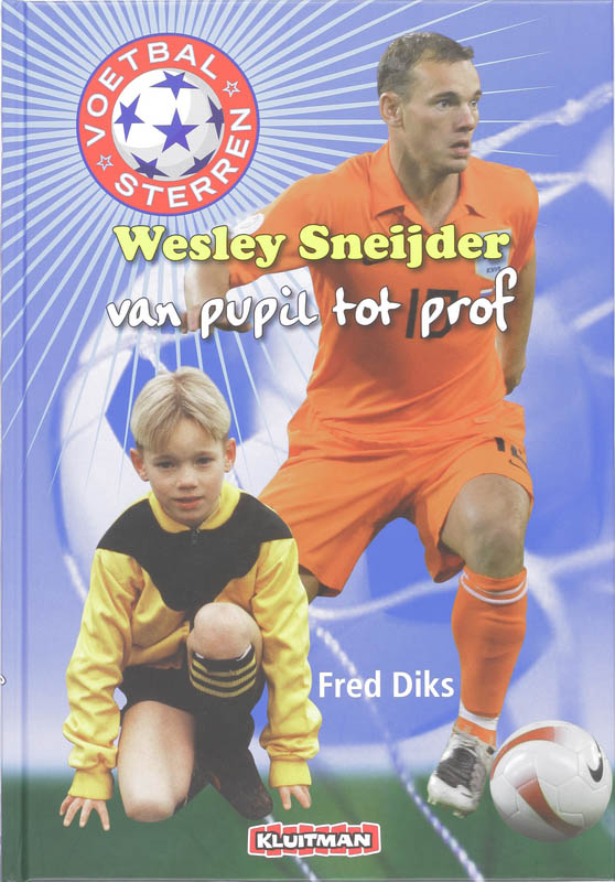 Omslag van Voetbalsterren. Wesley Sneijder
