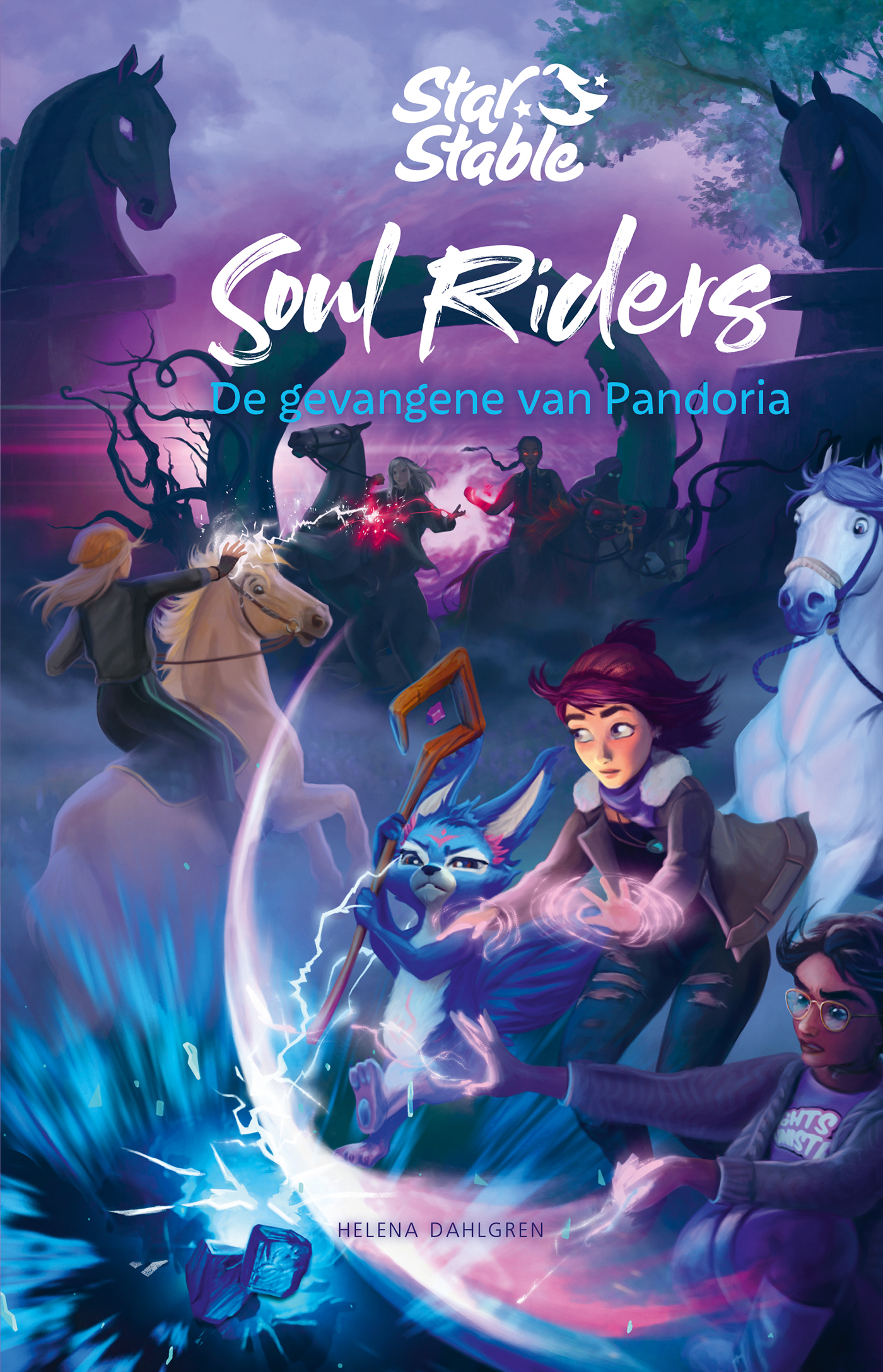 Omslag van Soul Riders. De gevangene van ­Pandoria