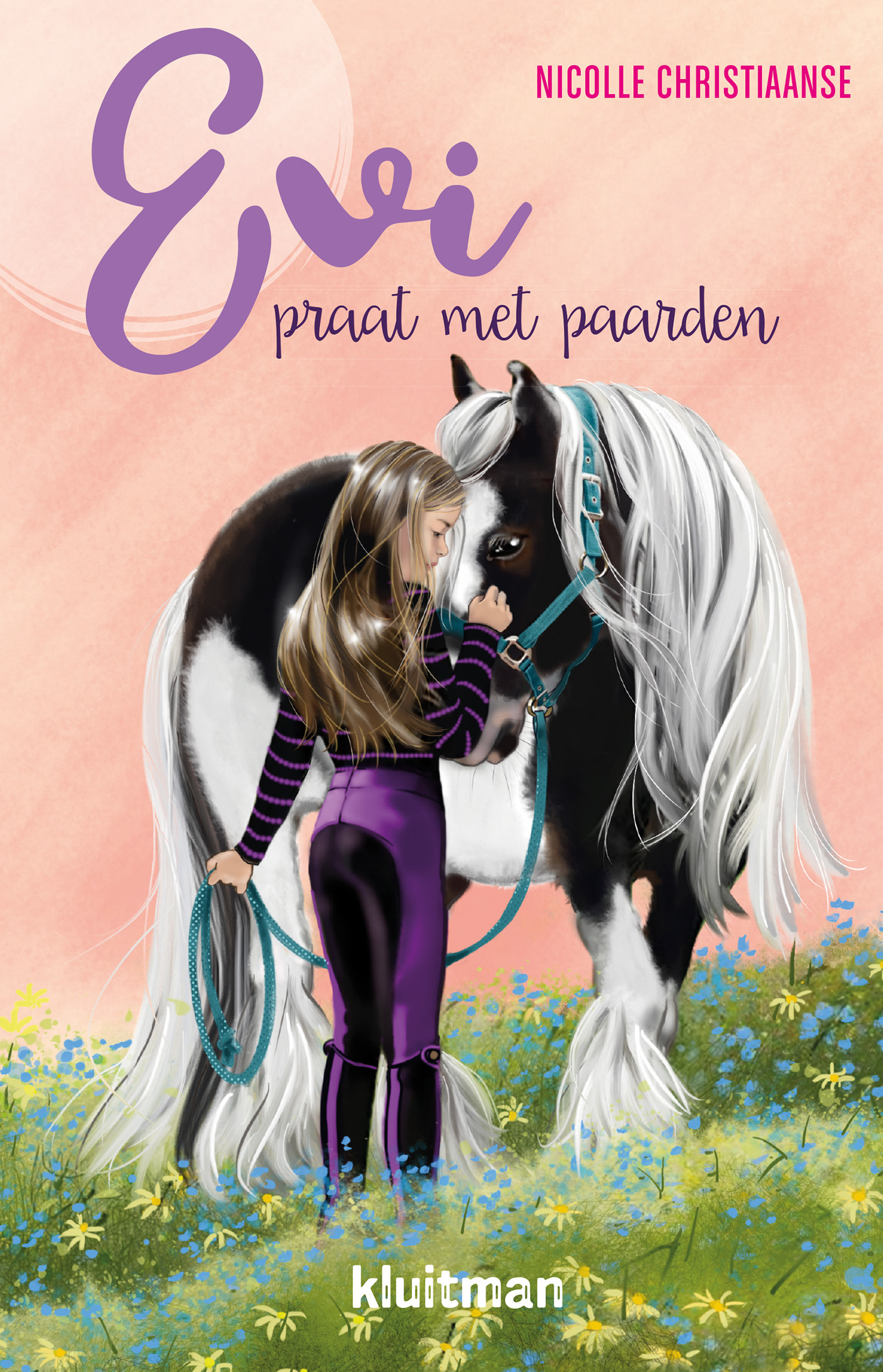 Omslag van Evi praat met paarden