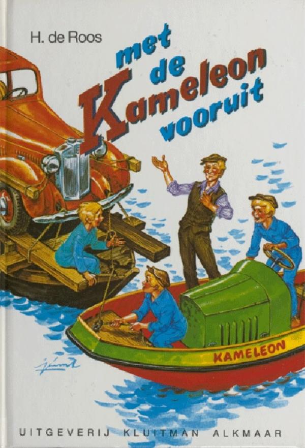 Omslag van Met de Kameleon vooruit