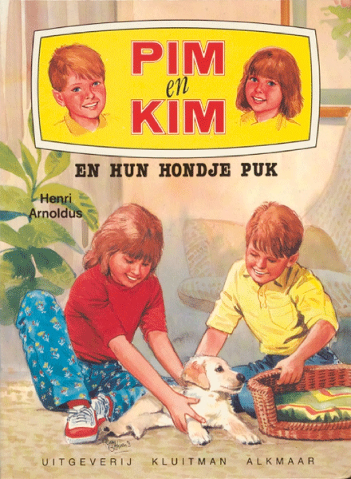 Omslag van Pim en Kim en hun hondje Puk