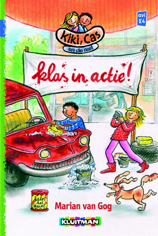 Omslag van Klas in actie!