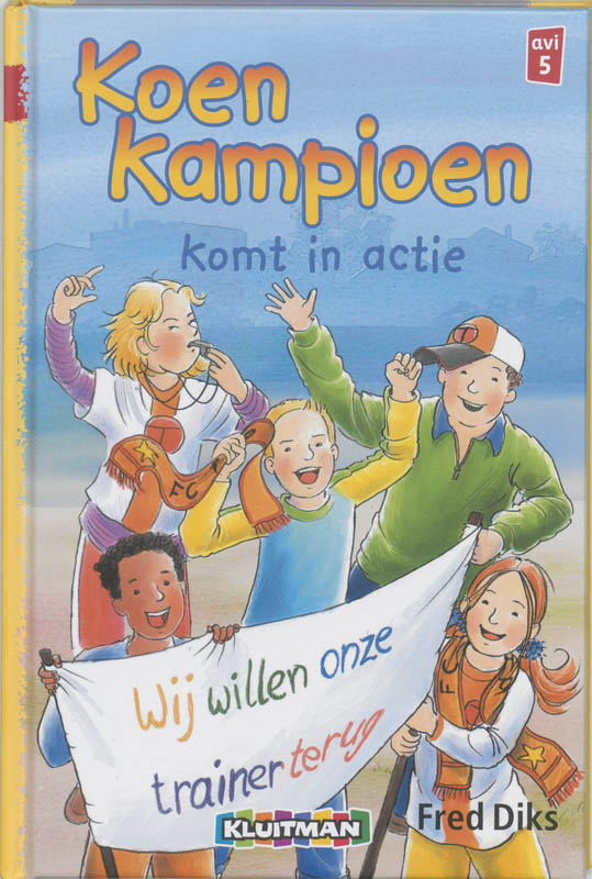 Omslag van Koen Kampioen komt in actie