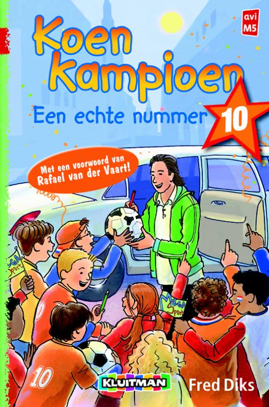 Omslag van Koen Kampioen. Een echte nummer 10